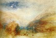 J.M.W.Turner the visit to the tomb Spain oil painting artist
