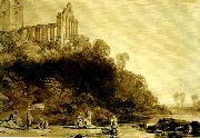 J.M.W.Turner dumblain abbey, scotland Spain oil painting artist