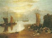 J.M.W.Turner sun rising through vapour Spain oil painting artist