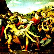 Raphael la mise au tombeau Spain oil painting artist