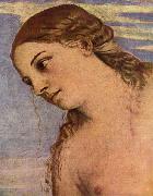 Titian Die Himmlische Liebe Detail oil