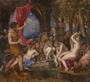 Titian Diana and Actaeon oil