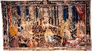 maskeradtapeten en av de sa kallade koningsmarckska tapeterna Spain oil painting artist