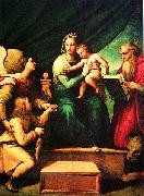 Raphael Madonna and the Fish Spain oil painting artist