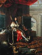 Testelin,Henri Portrait of Louis XIV of France oil painting reproduction