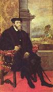 Titian Portrat des Karl V. im Lehnstuhl oil