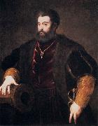 Titian Duke of Ferrara Spain oil painting artist
