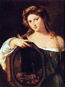 Titian Profane Love - Vanity Spain oil painting artist