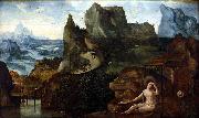 Anonymous Landscape with the Repentant Mary Magdelene Spain oil painting artist