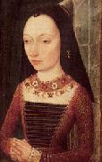 Anonymous Portrait of Margaret of York Spain oil painting artist