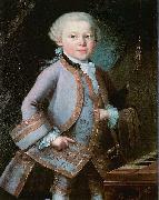 Anonymous The Boy Mozart Spain oil painting artist