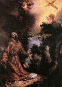 CIGOLI St Francis Receives the Stigmata painting