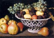 Galizia,Fede Maiolica Basket of Fruit Spain oil painting artist