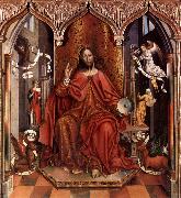 Gallego,Fernando The Blessing Christ painting