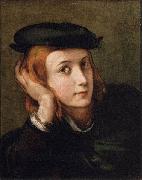 PARMIGIANINO Portrait of a Youth oil