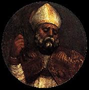 Titian St Ambrose Spain oil painting artist
