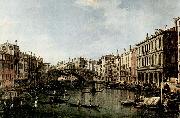 Canaletto Il Canale Grande a Rialto Spain oil painting artist