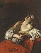 Caravaggio Mary Magdalen in Ecstasy Spain oil painting artist