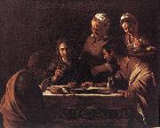 Caravaggio Supper at Emmaus Spain oil painting artist