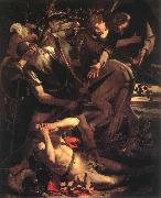 Caravaggio Conversion of Saint Paul Spain oil painting artist