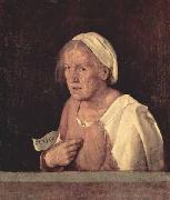 Giorgione Portrat einer alten Frau painting