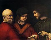 Giorgione The Three Ages of Man Spain oil painting artist