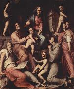 Pontormo Madonna with Child and Saints oil painting artist