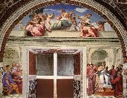 Raphael Cardinal and Theological Virtues Spain oil painting artist