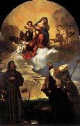 Titian Gozzi Altarpiece Spain oil painting artist