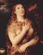 Titian Penitent Magdalene Spain oil painting artist