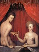 Anonymous Women Bathing oil painting reproduction