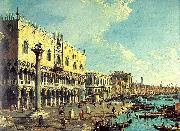 Canaletto Riva degli Schiavoni- Looking East Spain oil painting reproduction