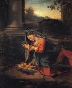 Correggio The Adoration of the Child painting