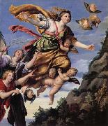 Domenichino The Assumption of Mary Magdalen into Heaven painting