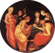 Pontormo The Birth of the Baptist Spain oil painting artist