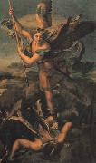 Raphael St.Michael Victorious,known as the Great St.Michael Spain oil painting artist
