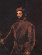 Titian Portrait of Ippolito de'Medici in a Hungarian Costume Spain oil painting artist