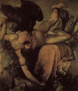 Titian Tityus Spain oil painting artist