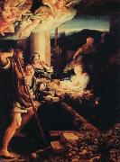 Correggio Adoration of the Shepherds oil