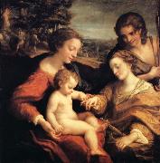 Correggio Wedding of Saint Catherine Spain oil painting artist