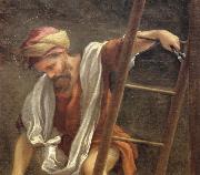 Correggio Deposition,details Spain oil painting artist