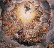 Correggio Assumption of the Virgin,detail of the cupola Spain oil painting artist