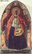 MASACCIO Madonna and Child with St. Anne Spain oil painting artist