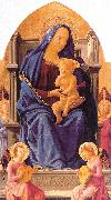 MASACCIO Madonna with Child and Angels Spain oil painting artist