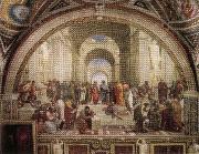 Raphael School of Athens painting