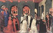 SASSETTA Miracle of the Eucharisty Spain oil painting artist