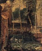Tintoretto Details of Susanna and the Elders oil