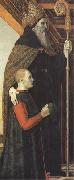 Bergognone Augustiue with a Kneeling Donor (mk05) Spain oil painting artist
