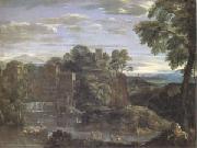 Domenichino Landscape with the Flight into Egypt (mk05) Spain oil painting artist