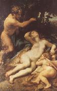 Correggio Zeus and Antiope (mk08) oil painting picture wholesale
